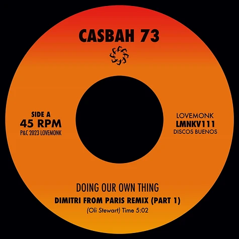 Casbah 73 - Doing Our Own Thing (Dimitri From Paris Remixes)