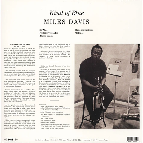 Miles Davis - Kind Of Blue