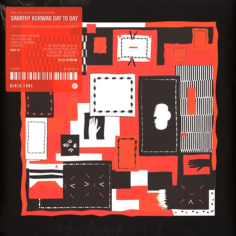 Sarathy Korwar - Day To Day Orange / Black Marbled Vinyl Edition