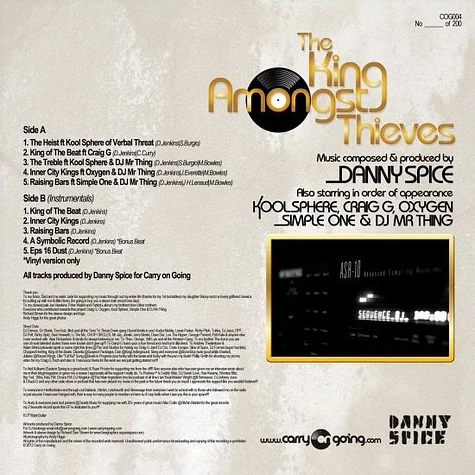 Danny Spice - The King Amongst Thieves