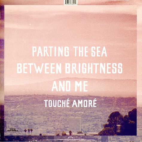 Touche Amore - Parting The Sea Between Brightness And Me Colored Vinyl Edition