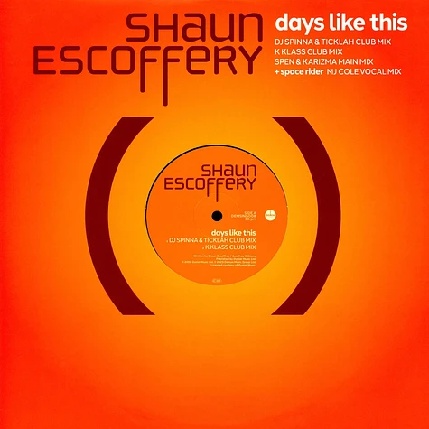 Shaun Escoffery - Day Like This