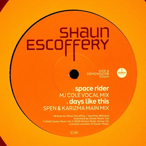 Shaun Escoffery - Day Like This