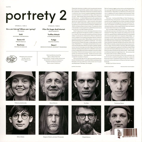 V.A. - Portrety 2 Black Vinyl Edition