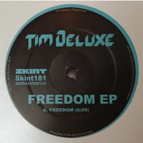 Tim Deluxe - Freedom EP