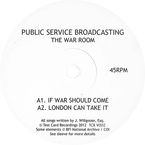 Public Service Broadcasting - The War Room