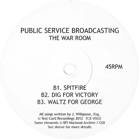 Public Service Broadcasting - The War Room