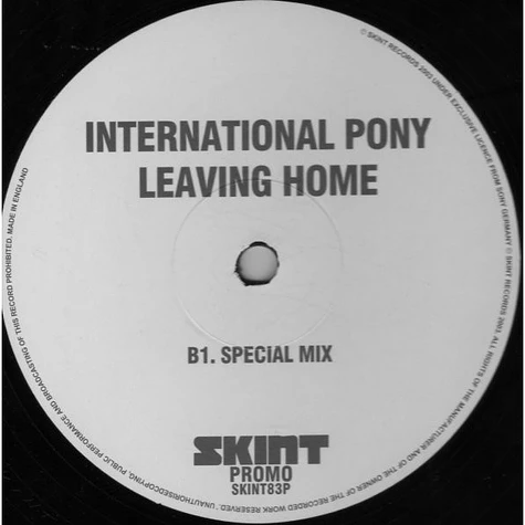 International Pony - Leaving Home