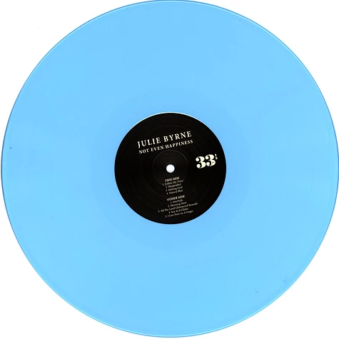 Julie Byrne - Not Even Happiness Blue Vinyl Edition