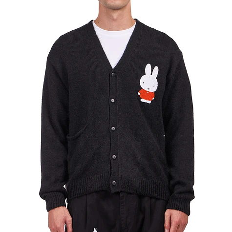 Pop Trading Company x Miffy - Miffy Applique Knitted Cardigan