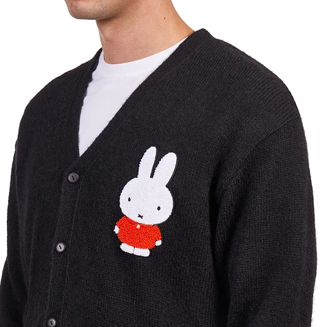Pop Trading Company x Miffy - Miffy Applique Knitted Cardigan