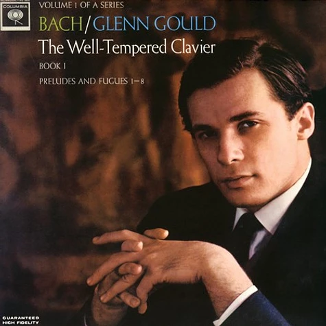 Johann Sebastian Bach, Glenn Gould - The Well-Tempered Clavier Book I Preludes And Fugues 1-8