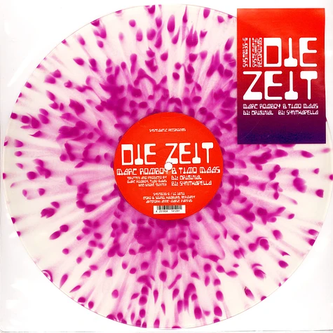 Marc Romboy & Timo Maas - Die Zeit Colored Splatter Vinyl Edition