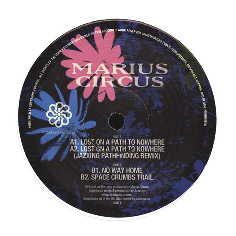 Marius Circus - Lost On A Path To Nowhere EP