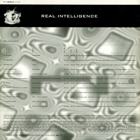 V.A. - Real Intelligence - Rather Interesting Compilation
