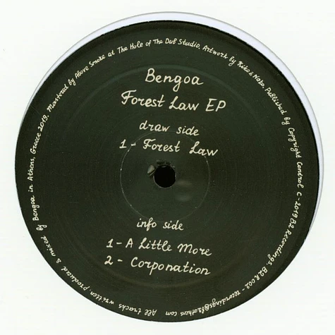 Bengoa - Forest Law EP