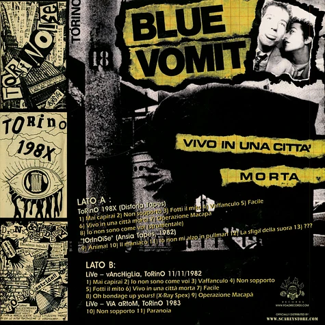 Blue Vomit - Discografia 198x