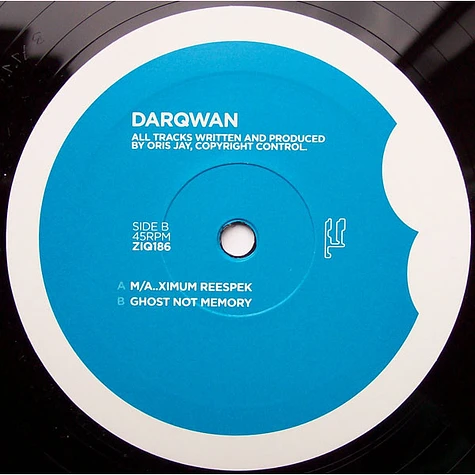 Darqwan - M/a..ximum Reespek / Ghost Not Memory Darqwan - M/a..ximum Reespek / Ghost Not Memory