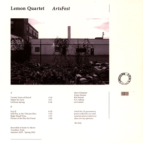 Lemon Quartet - Artsfest