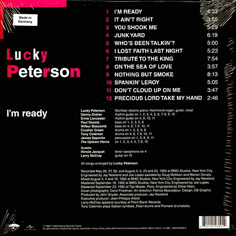 Lucky Peterson - I'm Ready