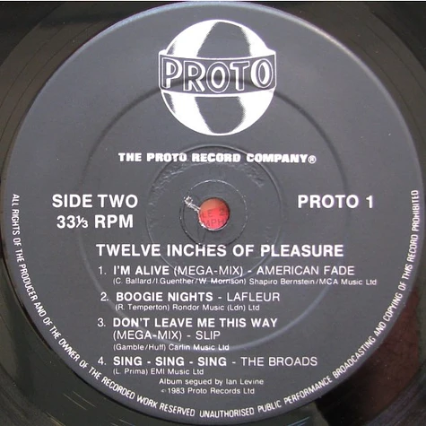 V.A. - Twelve Inches Of Pleasure