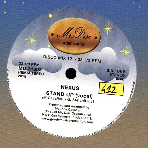 Nexus - Stand Up Black Vinyl Edition