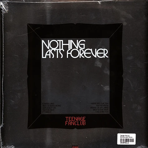 Teenage Fanclub - Nothing Lasts Forever Translucent Red Vinyl Edition