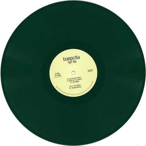 IzangoMa - Ngo Ma Green Vinyl Edition