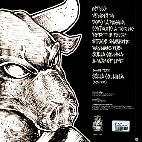 Bull Brigade - Strade Smarrite Splattered Vinyl Edition