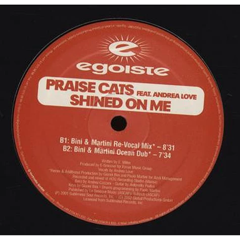 Praise Cats Feat. Andrea Love - Shined On Me