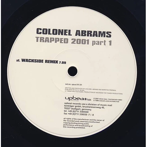 Colonel Abrams - Trapped 2001 (Part 1)