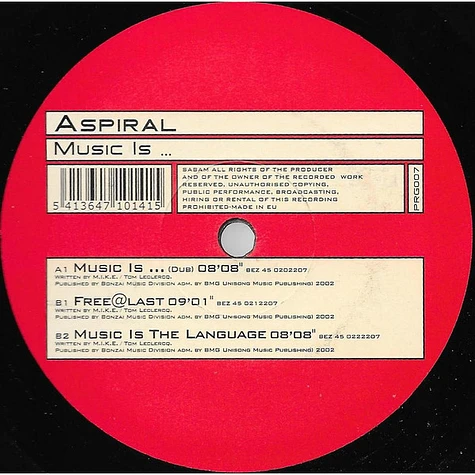 Aspiral - Music Is ...