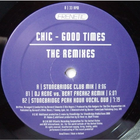 Chic - Good Times (The Remixes)