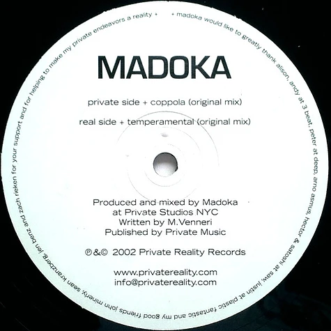Madoka - Coppola / Temperamental