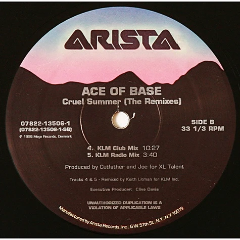 Ace Of Base - Cruel Summer (The Remixes)