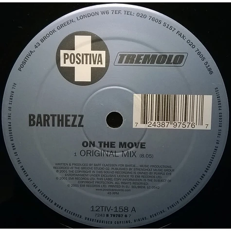 Barthezz - On The Move
