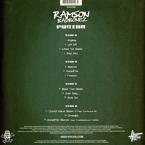 Ramson Badbones - Fusion Neon Green Vinyl Edition