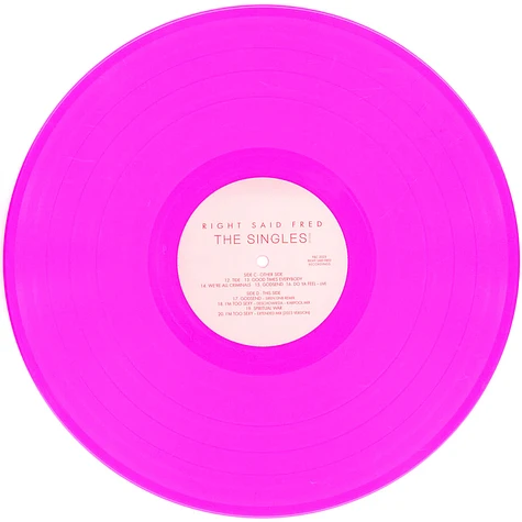 Right Said Fred - The Singles Pink Vinyl Edition