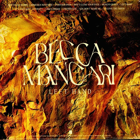 Becca Mancari - Left Hand Milky Clear Vinyl Edition
