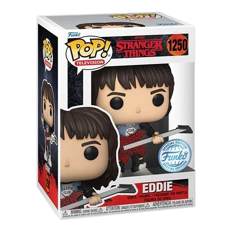 Funko - POP TV: Stranger Things S4 - Eddie w/ Guitar