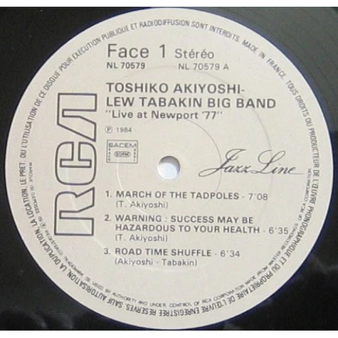 Toshiko Akiyoshi-Lew Tabackin Big Band - Live At Newport '77