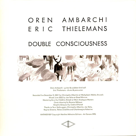 Oren Ambarchi & Eric Thielemans - Double Consciousness