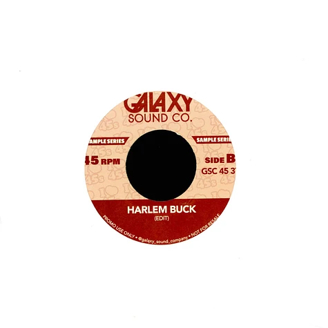 Galaxy Sound Co - Footin' It / Harlem Buck