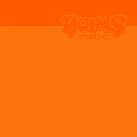 Boris - Heavy Rocks 2002 Orange Vinyl Edition