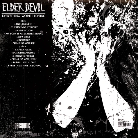 Elder Devil - Everything Worth Loving Red Flame Vinyl Edition