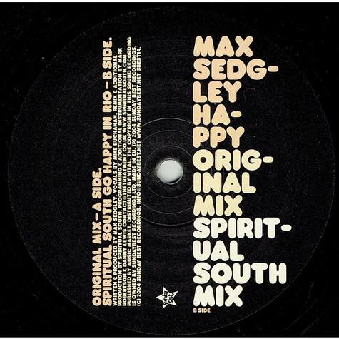 Max Sedgley - Happy