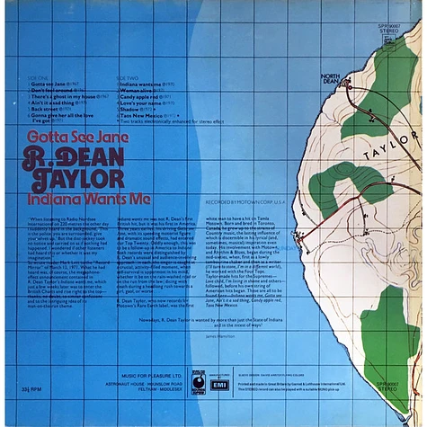 R. Dean Taylor - Indiana Wants Me