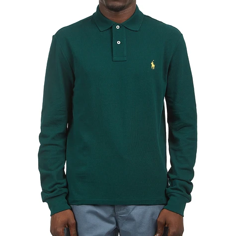 Polo Ralph Lauren - Slim Fit Mesh Long-Sleeve Polo