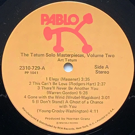 Art Tatum - The Tatum Solo Masterpieces, Vol. 2