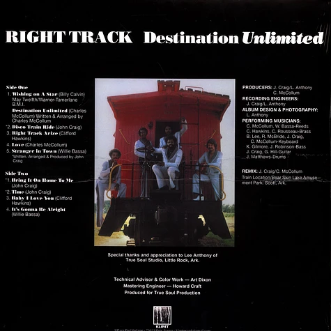 Right Track - Destination Unlimited Blue Vinyl Edtion
